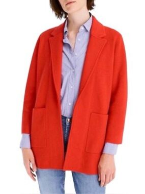 J Crew 365 Sophie Open Front Sweater Blazer